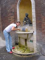 Siena-Trinkbrunnen
